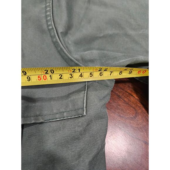 Vintage Filson Dry Tin Jac Shirt MADE IN USA Otter Green Olive Dark CC Jacket M - Picture 6 of 7